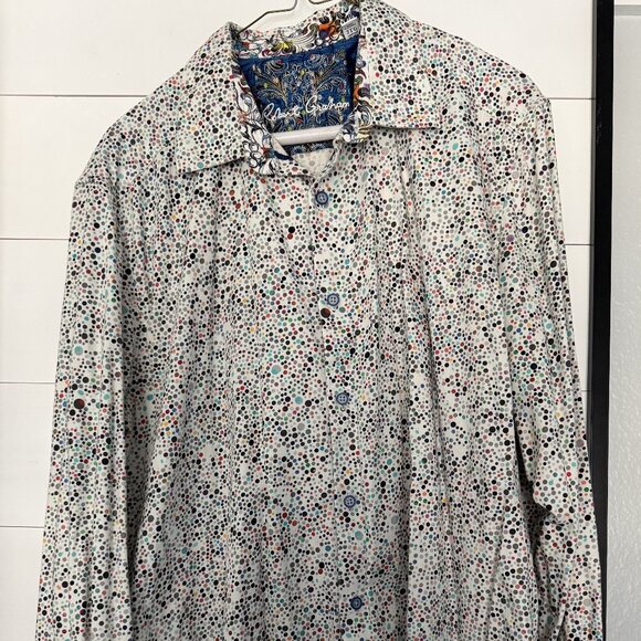 Robert Graham LS 2XL Button Down Shirt - Picture 1 of 7